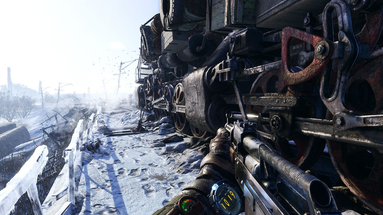 Metro exodus размытые текстуры